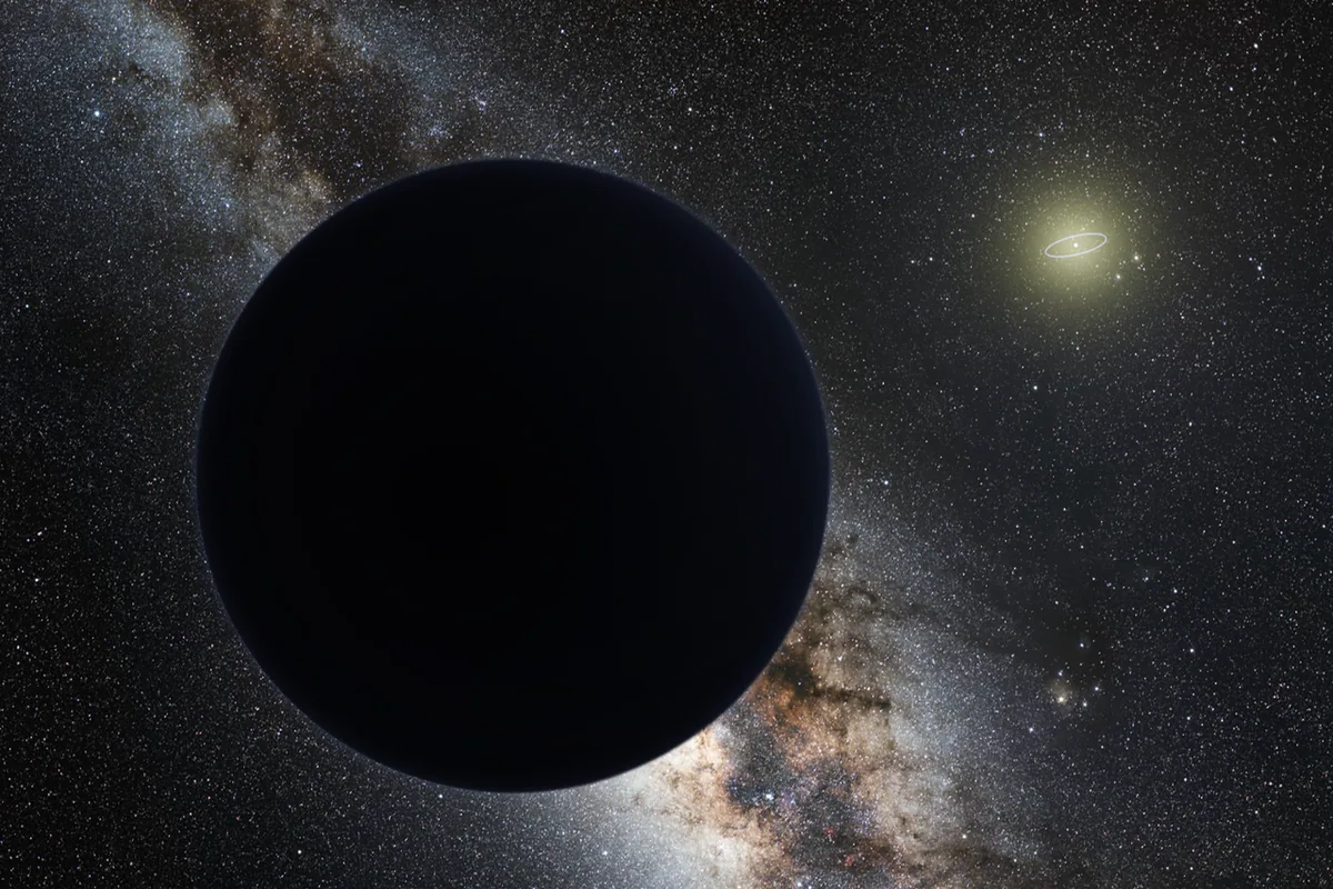 Planet nine artistic plain